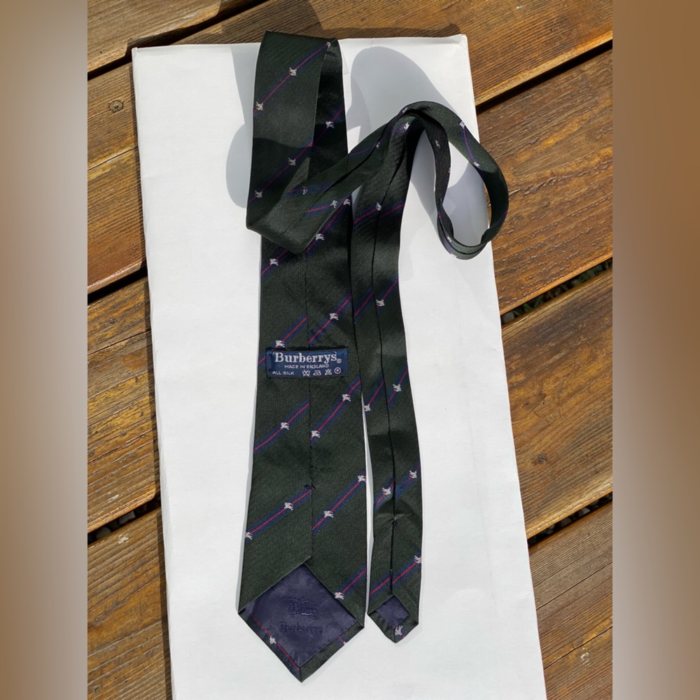 Mens Burberry’s Vintage Prorsum Silk Tie👔PRISTINE Condition🔥Gucci Colors🔥RARE - Picture 3 of 12